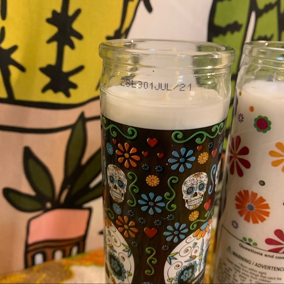 2 basic halloween candles - Picture 5 of 7